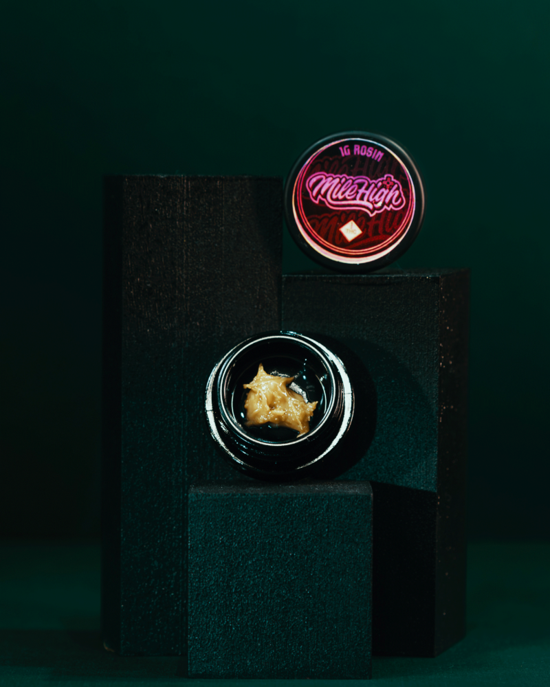 Mile High 1g Live rosin jars