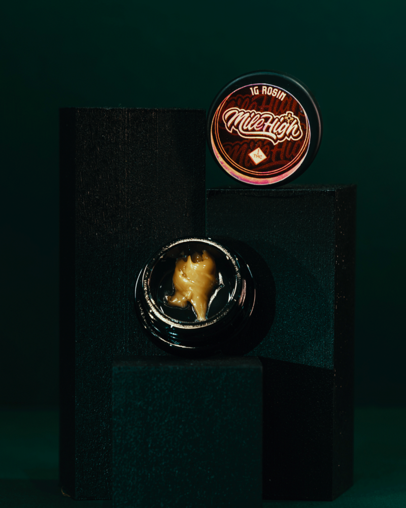 Mile High 1g Live rosin jars
