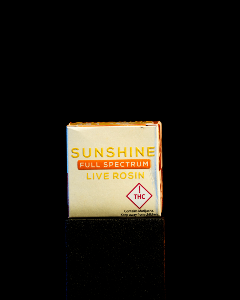 Sunshine 1g live rosin